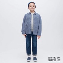 유니클로 아동복/남아/여아 캐주얼 데님 재킷세탁품 재킷 457663UNIQLO