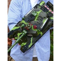 RC 탱크 충전 휴대폰 알씨 전차 캐터필러 초대형 배틀, (45cm)카무플라주옐로우