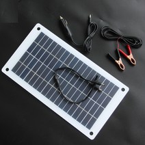 태양광발전 30W 휴대용 태양 전지 패널 키트 완전한 DC 12V USB 5V 10-60A 컨트롤러 충전기 자동차 요트 RV, 05 with 40A controller
