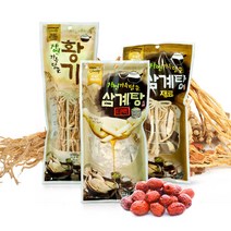 자연산황기 삼계탕티백 삼계탕재료 3종 모음 기획, 01, 삼계탕 재료 - MFABE580V00, 01 삼계탕 재료 - MFABE580V00