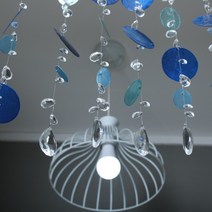 트리팟 인테리어 장식 자개발 (50cm 10줄)