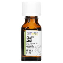 아우라 카시아 순수 에센셜 오일 클라리 세이지 15ml(0.5fl oz), 0.5 액상 온스