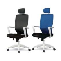 한성 DSP 스카이메쉬의자 대 화이트사출 (좌판-패브릭) 기능성 사무용의자, H170H1K (그린)