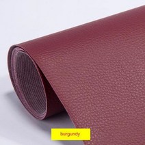 가죽쇼파 리폼 수리 천갈이 DIY 자기 접착 가죽 수정 패치 소파 보조금 자동차 좌석에 스틱 홈 테이블 의자 PU 스티커 패치, 20x30cm, Wine Red