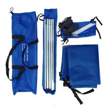 자동차 텐트 쉼터 그늘 캠핑 사이드 지붕 상단 천막 방수 UV 휴대용 옥상 비 캐노피 suv 차박 도킹 카쉘터 꼬리 차량용, Sapphire blue+300x150CM