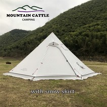 초경량 텐트 경량 쉘터 비박 백패킹 등산 동계 인 피라미드 겨울 캠핑 천막 격자 무늬, 이너텐트