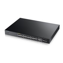 자이젤 GS1920-24HP (POE 스위칭허브/기가비트/24포트//4Combo(RJ-45/SFP)/웹 관리형) 스위칭허브/서버-스위칭허브, 선택없음