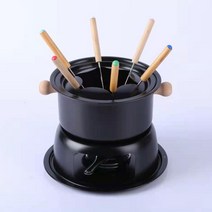 퐁듀 그릇 초콜릿 중탕기 워머 냄비 치즈 기계 그릇, A. 18cm