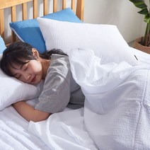 시어서커 홑이불 면 간절기 화이트S/SS냉장고이불 이불 인견필