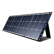BLUETTI SP200 태양광 패널 200W ETFE 태양열 충전기 접이식 MC4 케이블 포함 휴대용, 단일상품개