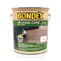 본덱스 데킹 케어 (5L) 외부 데크 마감 오일 우드스테인 조색가능, 뉴 엔틱화이트