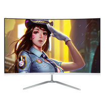 [상생TRADERS] 32인치 커브드 or 평면 컴퓨터 PC 모니터 옵션 가격 추가 없음, 32인치 흰색 커브드 모니터