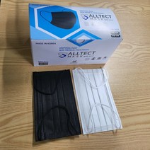 올텍트 고급형 멜트블로운 3중필터 KC인증 비말방지 일회용마스크 블랙(200매), 대형, 블랙