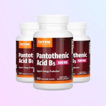 자로우 판토텐산 500mg 칼슘 100베지캡슐, 500mg 100베지캡슐 3통