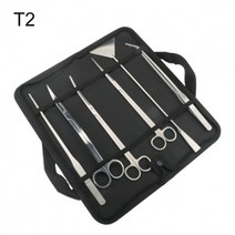 칼라테트라 룹통 수족관 어항 도구키트 족집게 가위 청소도구 수생식물 액세서리, T2_약2주 소요