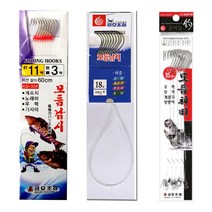 금호조침 10본 모듬채비 우럭 농어 가자미 세이코 묶음 낚시 바늘 채비 세트 KS-165, 03.KS170 10본모듬낚시18