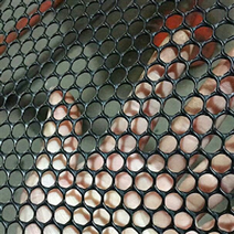 메쉬휀스 울타리 펜스 철조망 안전 대문 담장 그물 양계장 출입문 창고 바리게이트 보호, 순수 신소재 0.4 홀 폭 1m