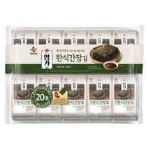 CJ 비비고 한식간장김 4g*20봉, 2개