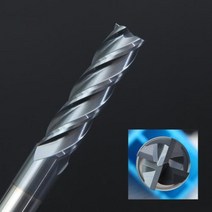 엔드밀 밀링 공구 2 플루트 HRC50 4 플루트 텅스텐 스틸 밀링 커터 엔드밀 금속 커터 6mm 8mm 10mm 12mm 14mm 16mm 1 개, 3x4Dx50L+HRC50 4 Flute