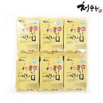 [청아라] 아이가 좋아하는 짜지않고 건강한 어린이김 NEW플러스 4.2gx60봉 (DHA첨가/해조칼슘첨가), 60봉