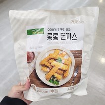 모노키친 롱롱돈까스 320G x 1개 보냉백포장, 아이스보냉백포장