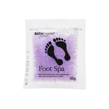 바스참 사해소금 풋스파 30G(1EA) 라벤더 _족욕제 일회용 휴대용, 상세페이지 참조