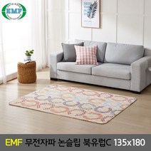더 안 EMF 미끄럼방지 안심 전기장판 북유럽C 전기요, 135X180(대)