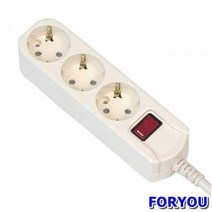 ForU559 써보니 3구 접지스위치멀티탭 M 박스 15개 멀티탭 가전용품 개별스위치, 상세페이지 참조