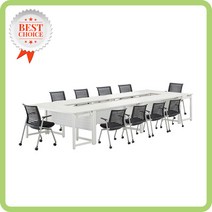 ECO NEO2 연결형 회의테이블(철제타공가림판) (사무실 회의용 강의용) 테이블, W1400 X D600 X H730:화이트