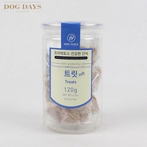 프리락토스 유산균 간식 소프트타입 트릿 120g.도그데이즈, 상세설명 참조