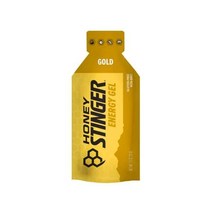 Honey Stinger Gold Energy Gel | Gluten Free & Caffeine For Exercise Running and Performance Sports, 골드., 1.2온스(24개 팩)
