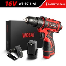 전기공구 ㅈ번동공구 전동드릴 vvosai 12v 16v 20v 무선 드릴 스크루 드라이버 전기 드릴 전동 공구 핸드 드릴 25 1 토크 무선 드라이버 diy 전동 공구, 협력사, 16v ws-3016-a1, 유럽 ​​연합