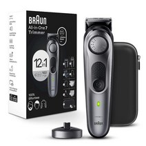Braun 올인원 스타일 키트 시리즈 7 7420 수염 트리머가 있는 남성용 11-in-1 트리머 맨스케이핑용 바디 트리머 헤어 클리퍼 등을 위한 브라운 가장 날카로운 블레이, Series 7, 12-in-1 Trimmer