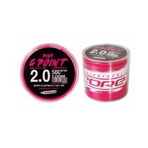 편집샵 털보낚시 엑스코어-TLP-02 G 포인트 500m (핑크), 7.0