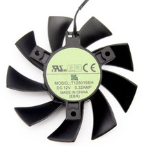 T128015SH 75MM 2P 2Pin DC 12V 0.32AMP 냉각 팬 EVGA GTX 650 650Ti GTS 450 그래픽 카드 쿨러