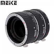 Meike 금속 마운트 렌즈 어댑터 자동 초점 AF 매크로 확장 튜브 링 캐논 EOS EF EF-S SLR 카메라 호환