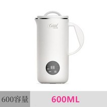 두유제조기 220V 터치 스마트 두유 메이커 800ML 휴대용 쌀 페이스트 블렌더 주스기 요리 기계 자동 가열, 600ML+CN