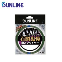 선라인 원투낚시 이시다이 석조귀동 돌돔 와이어 10m 34X5, 34X5-3534135