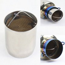 요시무라머플러 호환 1 pcs refit 오토바이 배기 파이프 촉매 db 킬러 머플러 탈출 mivv akrapovic sc 프로젝트 ar gp twobrothers, 없음