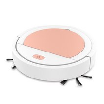 로봇청소기 가성비 미니 3-in-1 홈 로봇 진공 청소기 usb 로봇 스마트 스위핑, 하얀