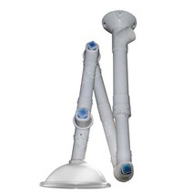 흡진기 국소배기장치 암후드 연기흡입기 실험실 연기, 풀PP-PC화이트