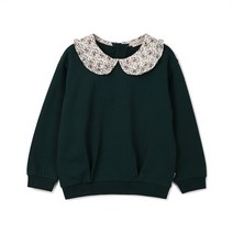 페리미츠 [꼬망스복합관] 여아 플라워 카라 맨투맨 P2217T181