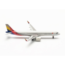 Herpa 536493 아시아나항공 에어버스 A321neo HL8398 항공기 비행기 모형