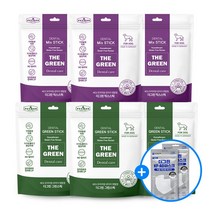 더그린 덴탈스틱 대용량 강아지껌 그린/믹스 120P 강아지덴탈껌 (마스크증정), 믹스 덴탈껌 120P