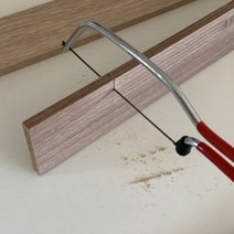 실톱 미니 목공용 줄톱 휴대용 핸드 다이소 톱, 줄톱 세트 ( 줄톱 + 줄톱날 )