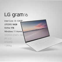 [오늘출발] LG전자 2022 그램16(12세대) 16ZD90Q-EX56K - [프리미엄 패키지+사은품 증정 이벤트], WIN 11HOME, 16GB, 1TB