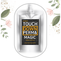 남자다운펌 엽머리누르기 헤어비츠 터치다운펌 앤 매직500ml+6종시술품, 헤어비츠다운펌플팩키지+6종사은품