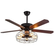 천정 선풍기 천정형 천장형 거실 타프팬 업소용 천장, 모델 B+LED(리모컨 모델)