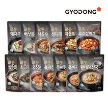 교동 실온 국탕찌개 13종 X3 골라담기, 03_선지해장국 500g X3 실온