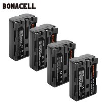 Bonacell 2400mAh NP-FM500H NP FM500H NPFM500H 소니 A57 A58 A65 A77 A99 A550 A560 A580 배터리 L50, [04] 4 Pack Battery